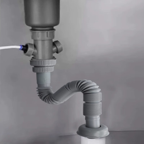 Kitchen sink drain pipe - sink,