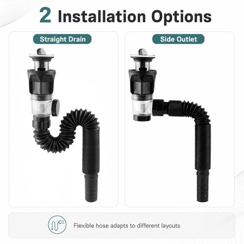 Kitchen sink drain - waste, kit