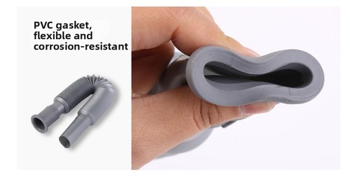 Adjustable length drain hose - adjustable,