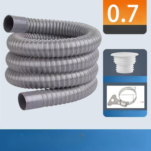 Flexible 70cm sink drain hose - 70cm,