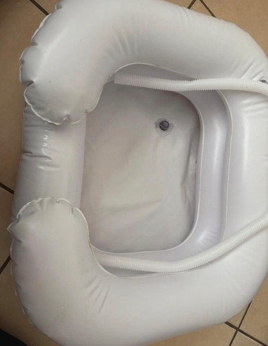 Inflatable shampoo bowl hair - inflatable,
