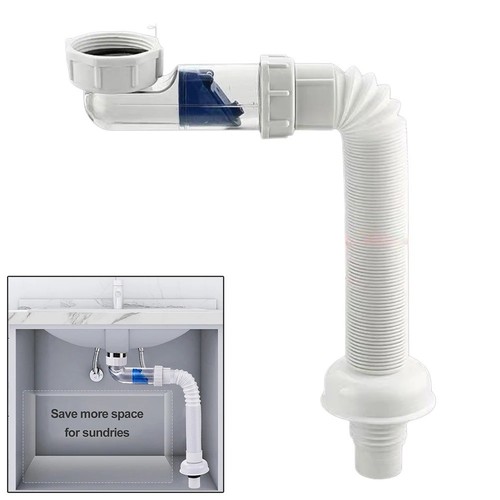 Flexible abs sink drain - flexible,