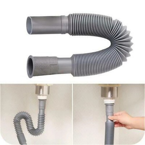 Universal flexible sink drain - flexible,